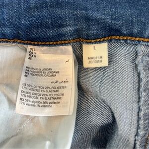 Style & Co. Wide Crop Blue Jeans